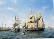 unknow artist Seascape, boats, ships and warships. 112 china oil painting artist